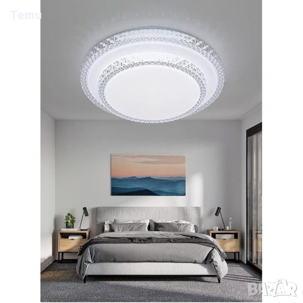 LED таванно осветление, плафон с 2 комбинации сменяща се светлина, 40 см, снимка 1