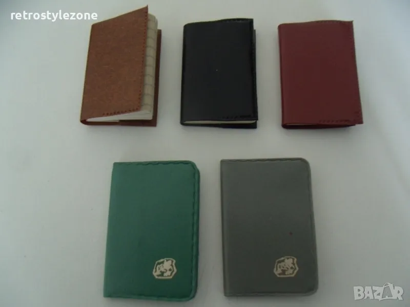 № 7975  пет броя стари малки / мини тефтерчета  , снимка 1