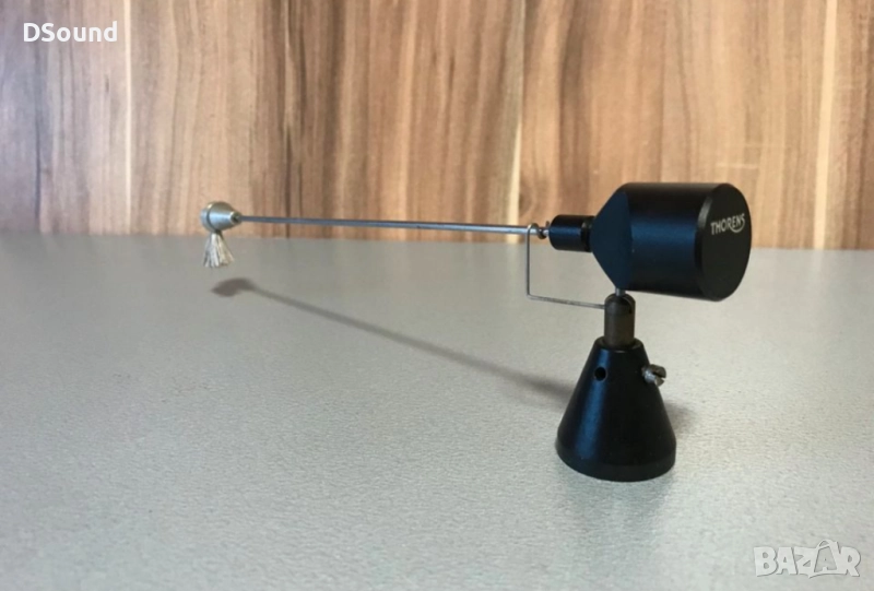 Thorens Original Tonearm Record Brush – аудиофилска антистатична четка за грамофон
, снимка 1