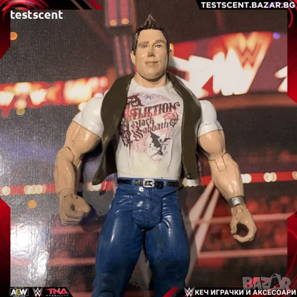 Екшън фигура WWE The Miz Миз Ruthless Aggression Custom Casual играчка, снимка 1