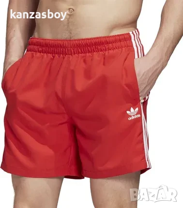 ADIDAS 3-STRIPES SWIM SHORTS - страхотни плувни шорти М, снимка 1