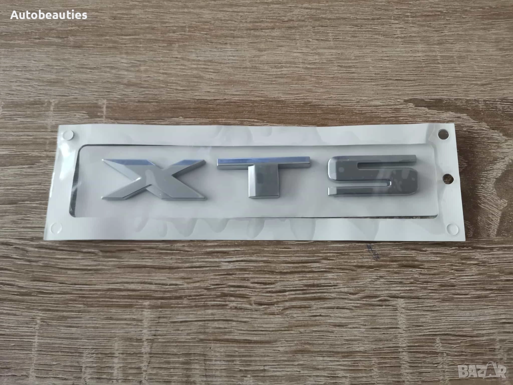 сребристо лого Cadillac XTS стар стил, снимка 1