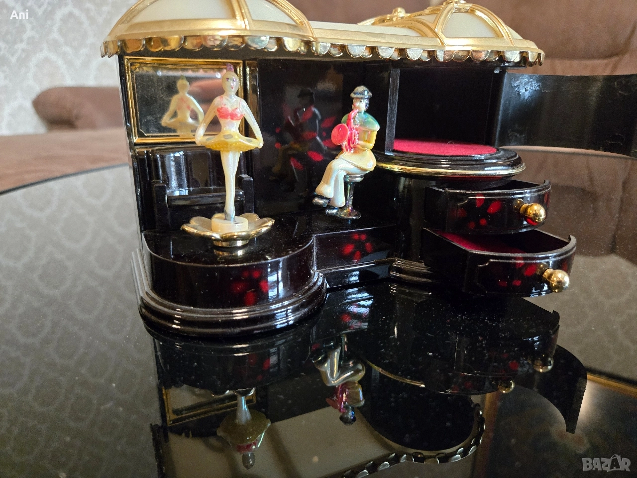 Музикална/Бижутерна кутия /4/, снимка 1