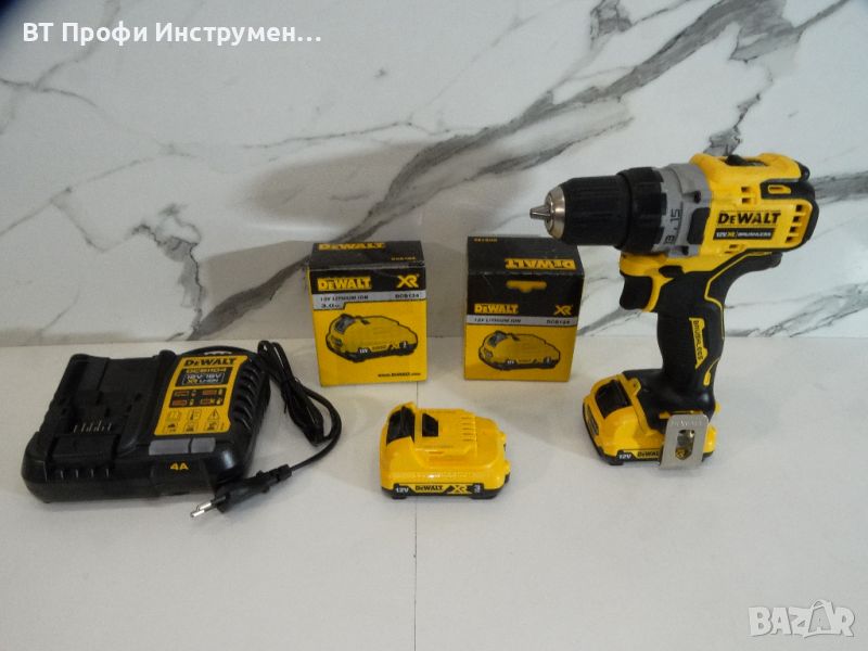 Dewalt DCD 701 / 2 x 3.0 Ah - Безчетков винтоверт 12 V, снимка 1