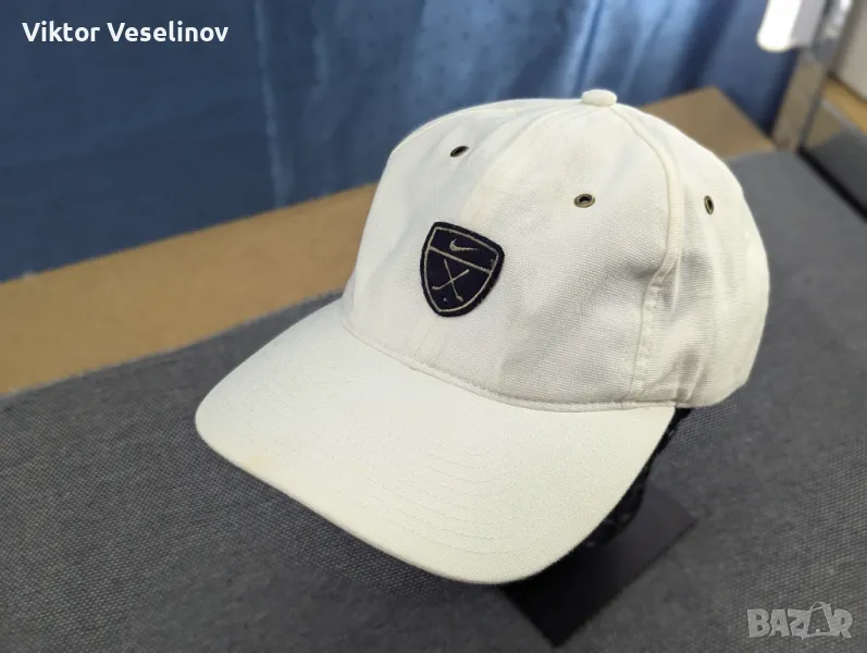 Nike Шапка с Козирка Размер Размер One Size Бяла, снимка 1