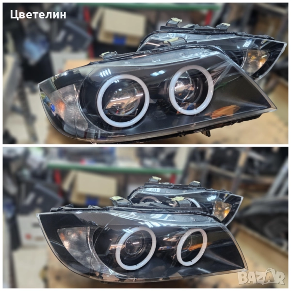 Тунинг на фарове BМW 3 E90 E91 tuning far farove бмв е е90, снимка 1