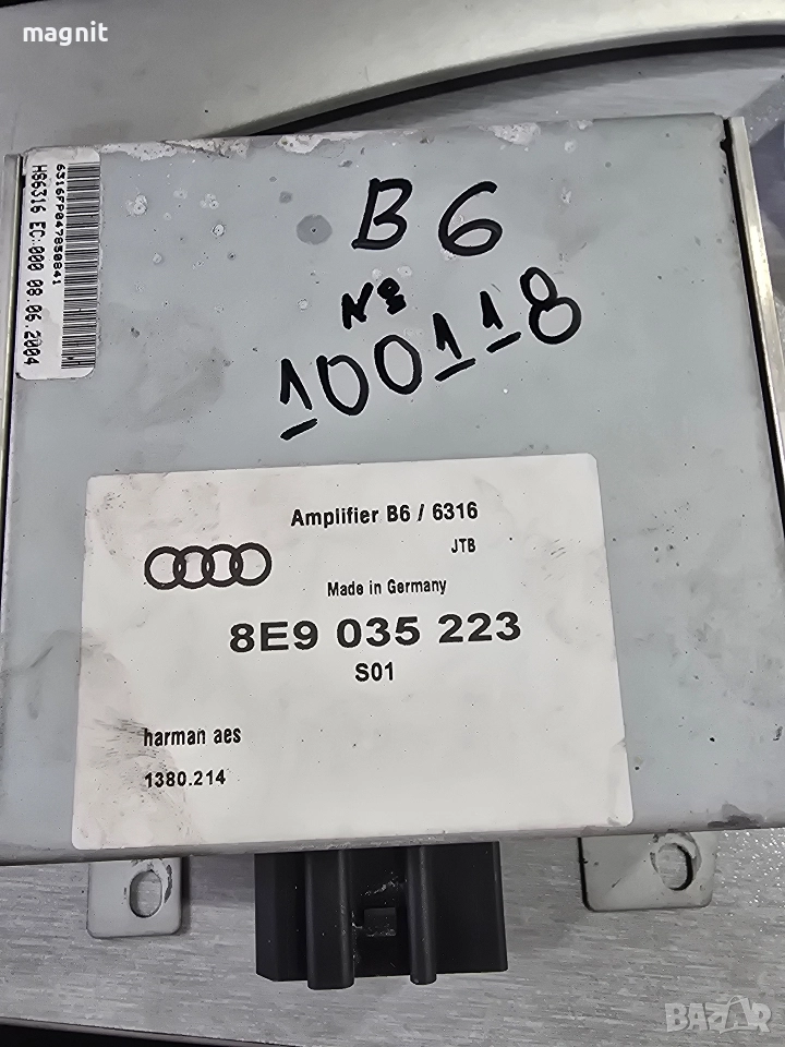 8E9035223 Усилвател за AUDI A4 B6, снимка 1
