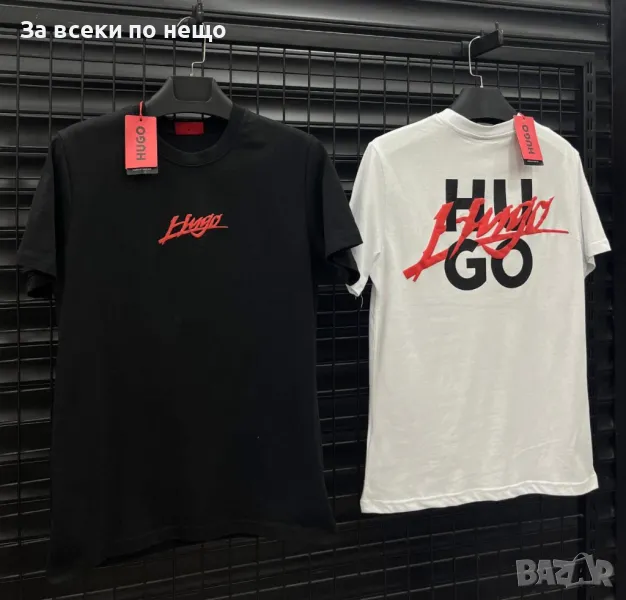 Hugo Boss Мъжка Тениска👕Мъжка Блуза С Къс Ръкав Хуго Бос - 2 Налични Цвята Код D1789, снимка 1