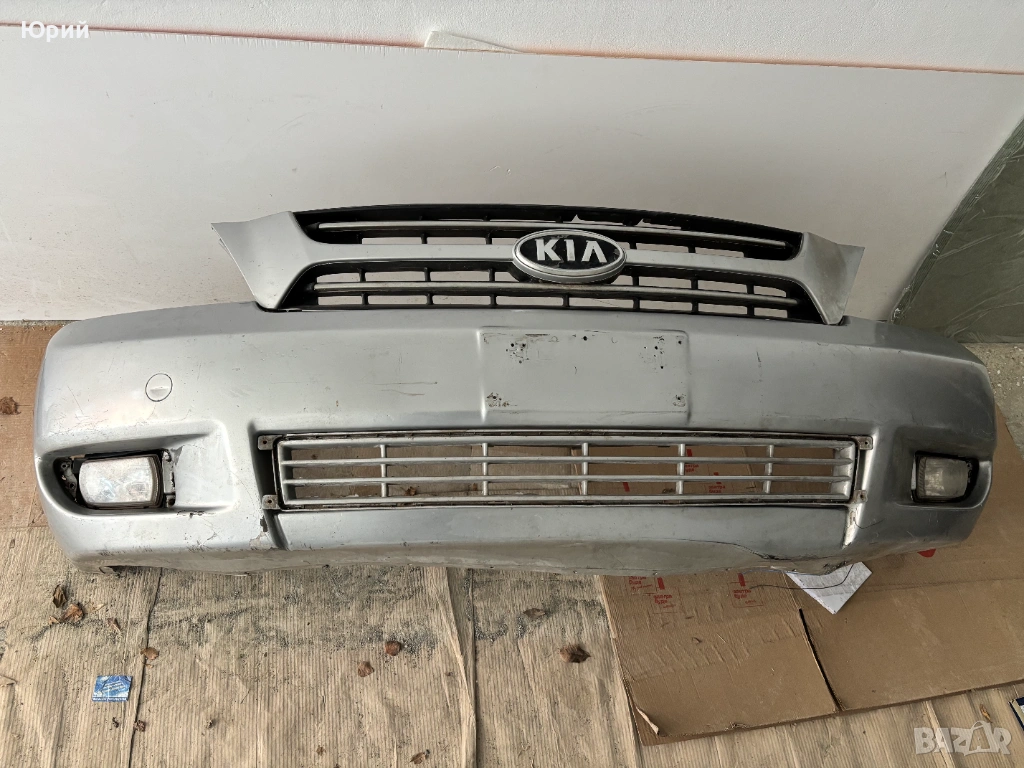 КИА Карнивал предна броня, снимка 1