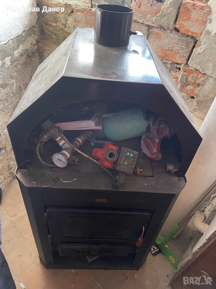 Камина Prity с водна риза, снимка 1