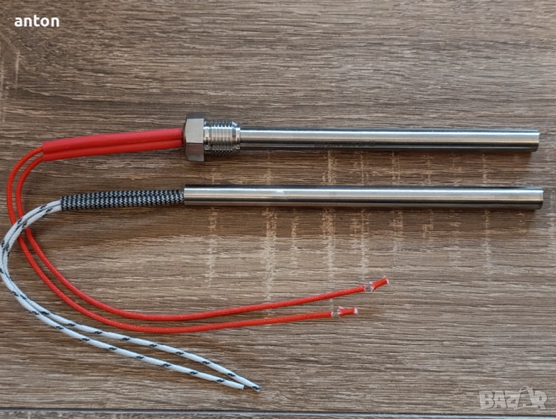 Електрическа запалка за пелетна камина 140mm 150mm 170mm 300W 220V M16, снимка 1