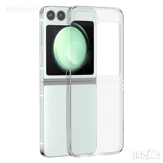 Пластмасов кейс MBX, За Samsung Galaxy Z Flip7, Прозрачен, снимка 1