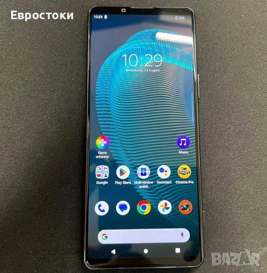 Смартфон Sony Xperia 5 III 128/8 GВ, цвят: зелен Уникален смартфон SONY Xperia 5 III!  Чисто нов, снимка 1