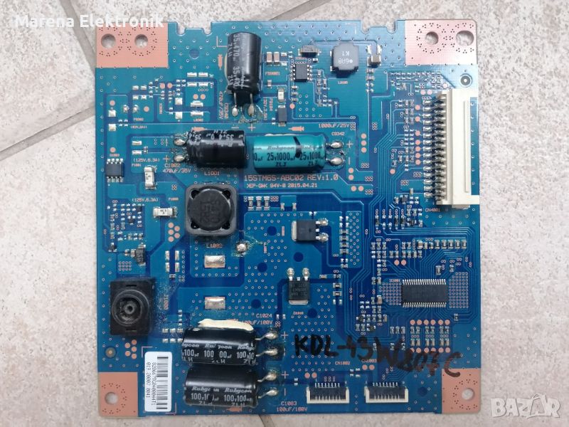 Захранваща платка:15STM6S-ABC02 REV:1.0 за Sony KDL-43W807C, снимка 1