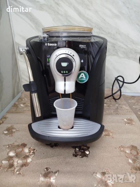 Кафе машина Saeco Black Giro Plus , снимка 1