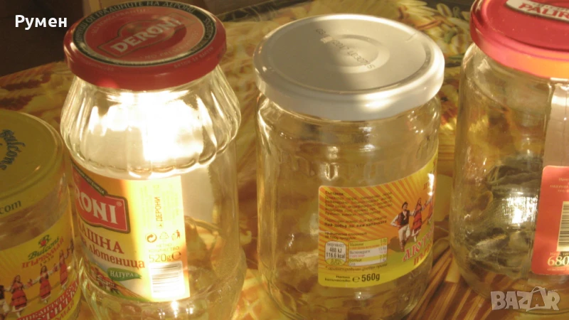 стъклени буркани, снимка 1
