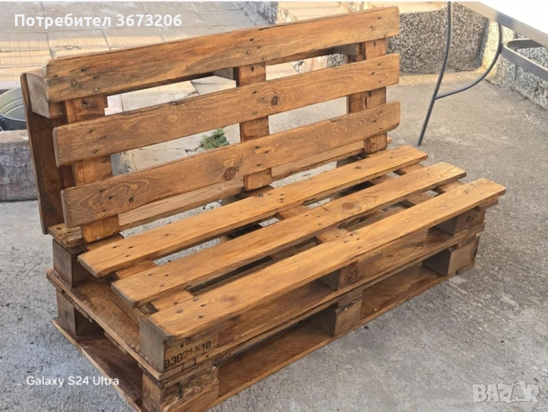 Градински мебели от палети , снимка 1