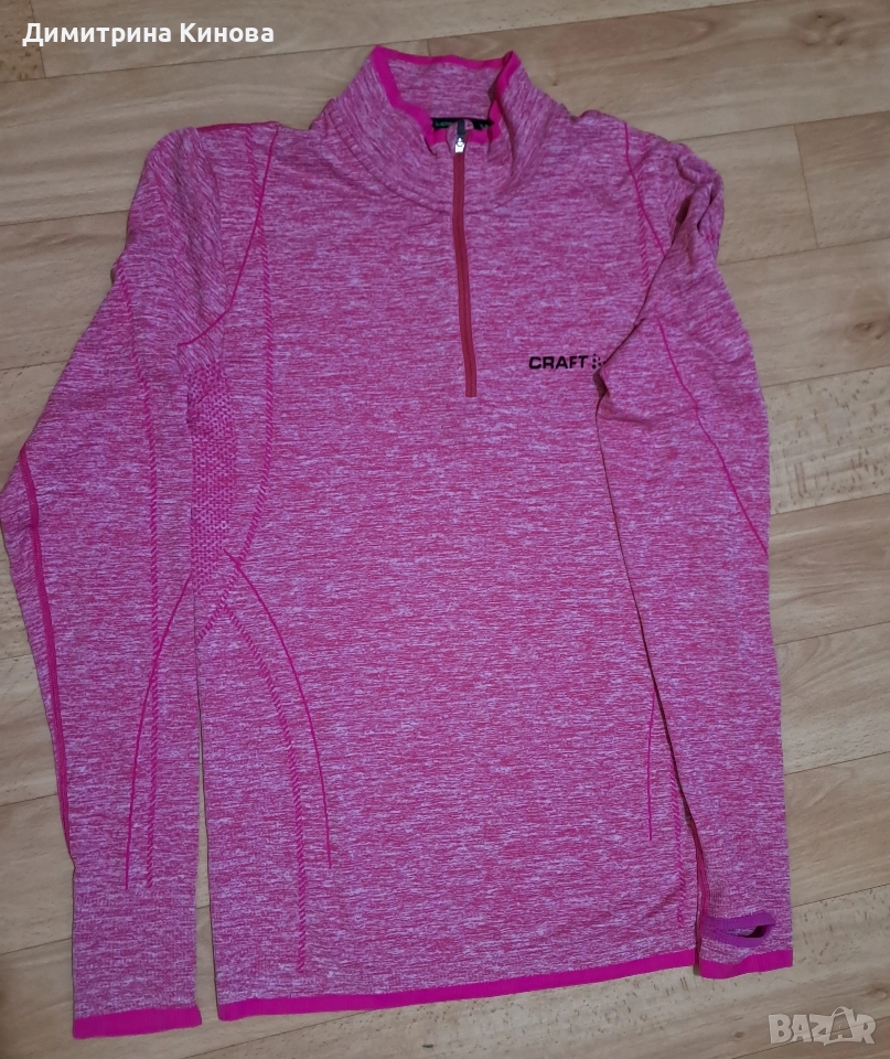 Дамска спортна тениска с дълъг ръкав , снимка 1