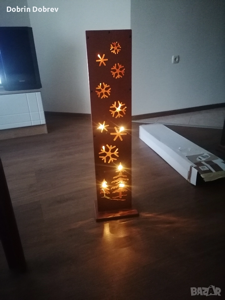 LED декоративна стела Коледа, снимка 1