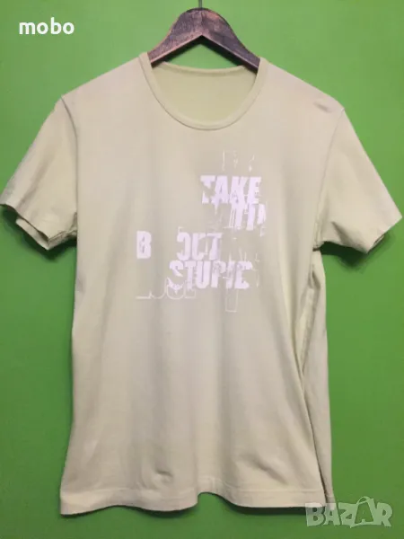 Тениска, марка Martini,цвят резеда,надпис отпред, обло деколте, размер  „М/L „  , снимка 1