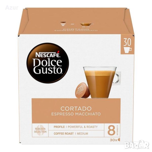 Кафе капсули NESCAFE Dolce Gusto Cortado Espresso Macchiato – 30 бр., снимка 1