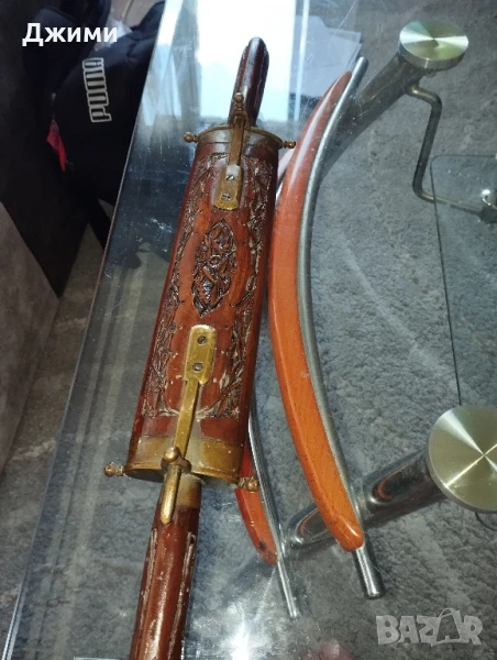 индийски резбован комплект, снимка 1