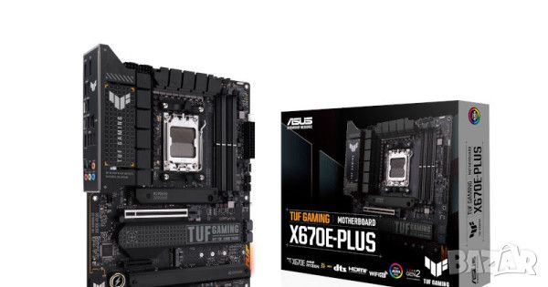 ДЪННА ПЛАТКА ASUS TUF GAMING X670E-PLUS AMD AM5 DDR5, снимка 1