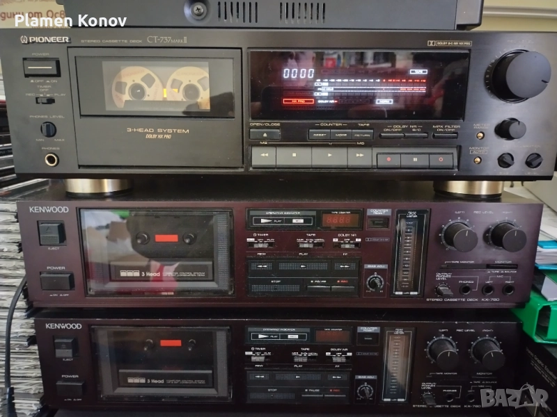 Касетен дек PIONEER CT-737 Mark II, снимка 1