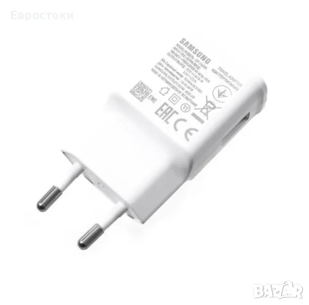 Зарядно устройство Samsung EP-TA200, от контакт към USB-A(ж), DC 9V 1.67A / DC 5V/2A, бързо зареждан, снимка 1