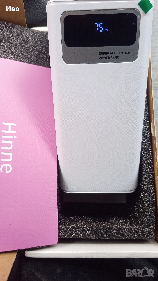 Hinne Пауър Банк, 100000mAh, снимка 1