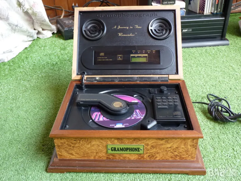 Philips Gramophone-cd player-акция до НГодина, снимка 1