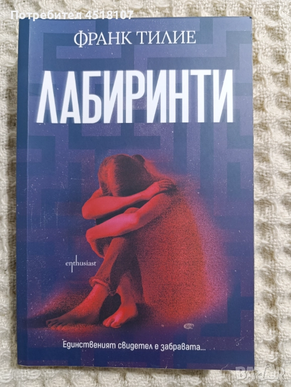 Франк Тилие: Лабиринти, снимка 1