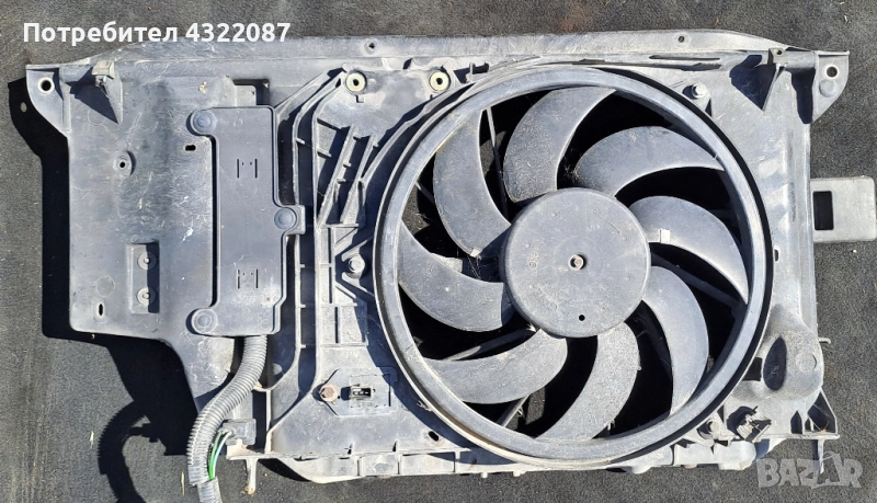 Перка с дифузьор за Пежо / Peugeot 206 2.0HDI 90к.с RHY, снимка 1