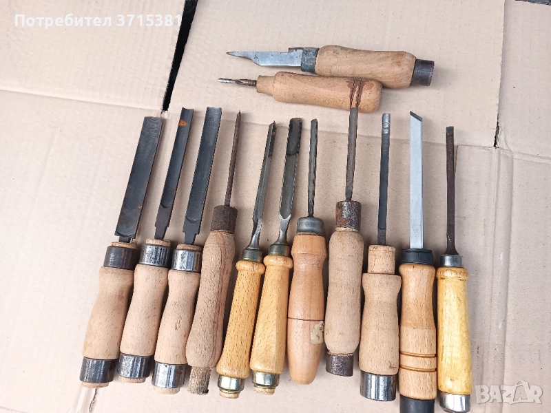 Длета за дърворезба - 13 броя, снимка 1