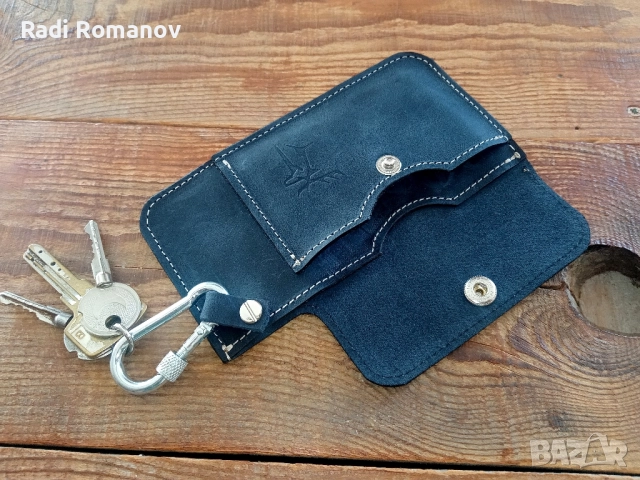 Кожен калъф за карти и лични документи , снимка 3 - Портфейли, портмонета - 52107432