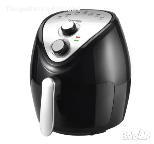 Еър фрайър Lexical Airfryer LAF-3002 , 3.5L, 1300W, снимка 1 - Мултикукъри - 47882827