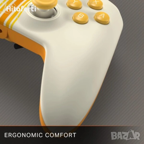 Контролер PowerA Nintendo Switch – Mario Vintage Star, снимка 2 - Джойстици и геймпадове - 53749017