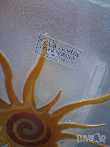 Moda Mostra Murano Mario Bizzotti 1970г. комплект, снимка 5 - Антикварни и старинни предмети - 51815316