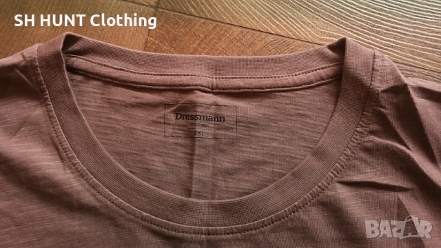 Dressmann of NORWAY T-Shirt Размер XXL мъжка тениска 59-51, снимка 7 - Тениски - 52727694