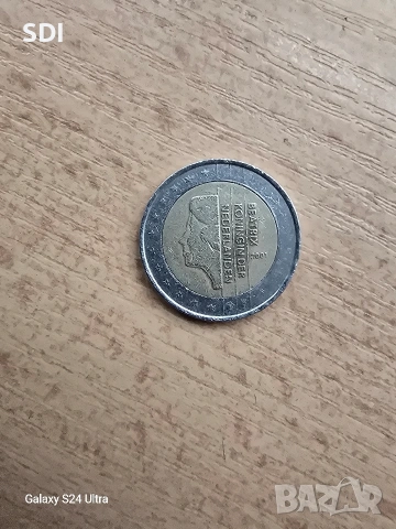 2 евро 2001 Нидерландия