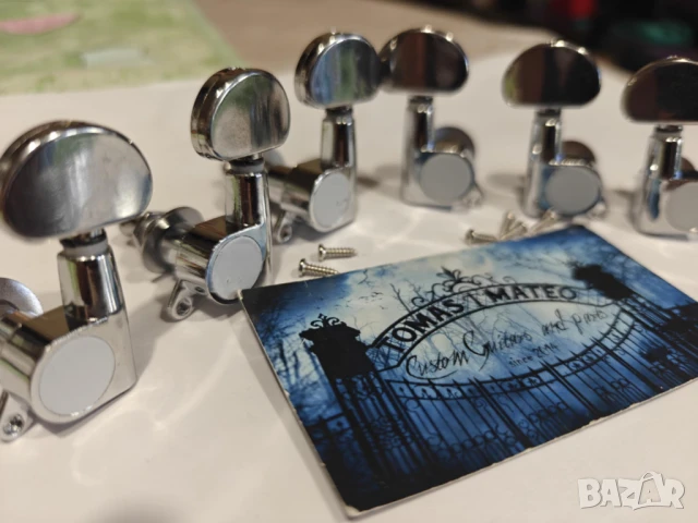 Ключове 3 леви и 3 десни с Grover стил бутони, снимка 4 - Китари - 50915377