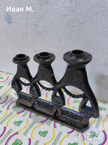 Винтидж свещник матрьошки, снимка 6 - Антикварни и старинни предмети - 52411239