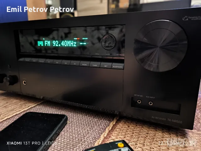 Промо 🌟 🌟 🌟  Onkyo tx-nr 555 7.2 Wi-Fi®, Bluetooth®, Apple® AirPlay® и Dolby A, снимка 2 - Ресийвъри, усилватели, смесителни пултове - 48071901