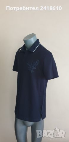 Armani Exchange Pique Organic Stretch Cotton Mens Size М НОВО! ОРИГИНАЛ! Мъжка Тениска!, снимка 8 - Тениски - 45478930