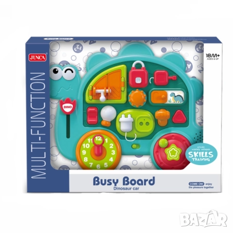 Бебе динозавърче със забавни дейности, музика и светлина, снимка 7 - Образователни игри - 52408456