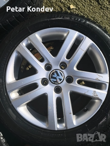 16 ц 5х112 голф 5 , снимка 2 - Гуми и джанти - 52038469