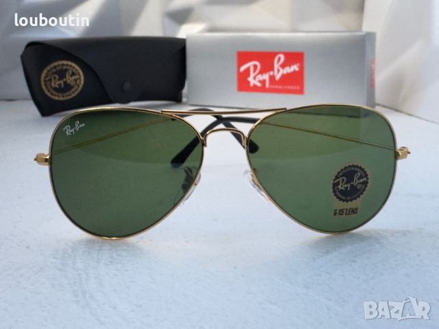 Ray-Ban RB3025 висок клас унисекс слънчеви очила Рей-Бан дамски мъжки минерално стъкло, снимка 2 - Слънчеви и диоптрични очила - 45294475