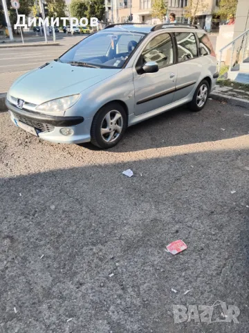 Peugeot 206 sw 2.0 HDI 90HP, снимка 3 - Автомобили и джипове - 46997393