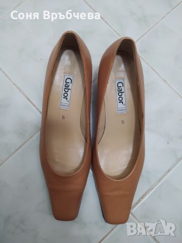 Нови кожени обувки на Gabor, снимка 2 - Дамски обувки на ток - 45769851