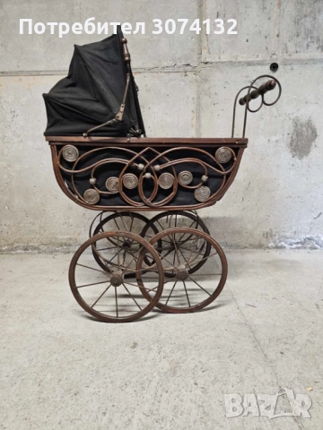 Ретро количка за кукли